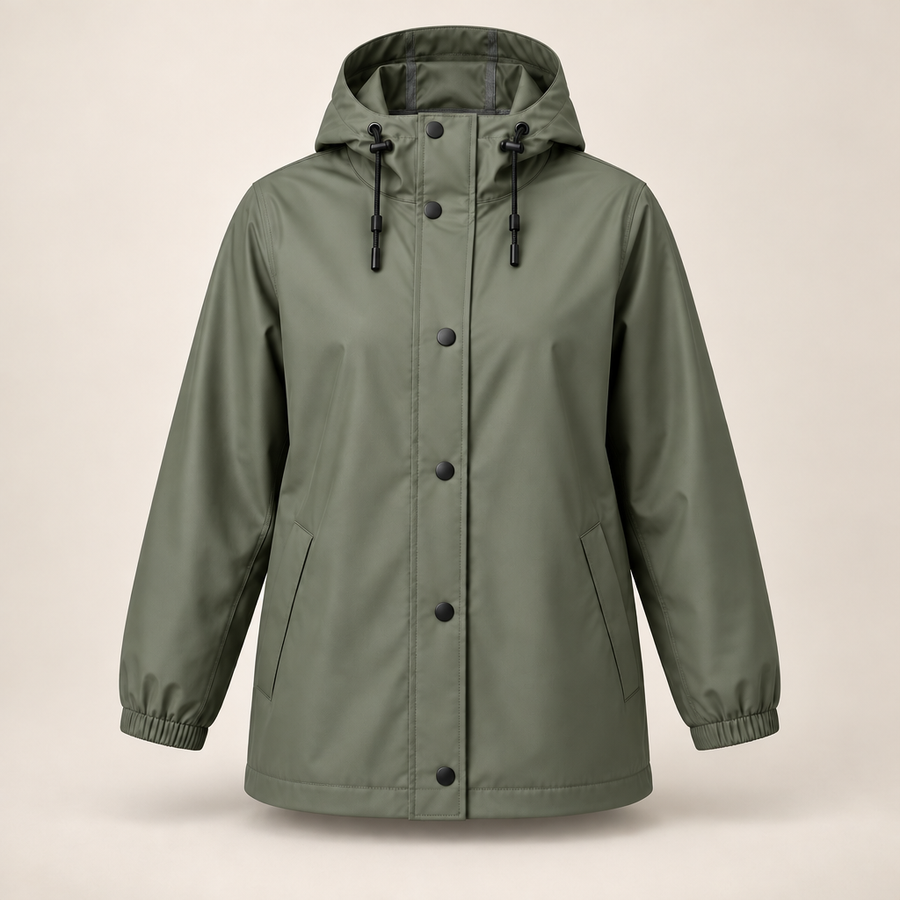 Trovqa™ Lightweight Waterproof Hooded Raincoat hero product image