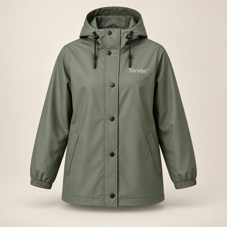 Torvqa™ Lightweight Waterproof Hooded Raincoat hero product image