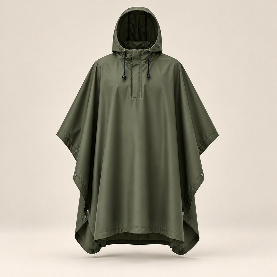Trovqa™ Extended Windproof Rain Poncho hero product image