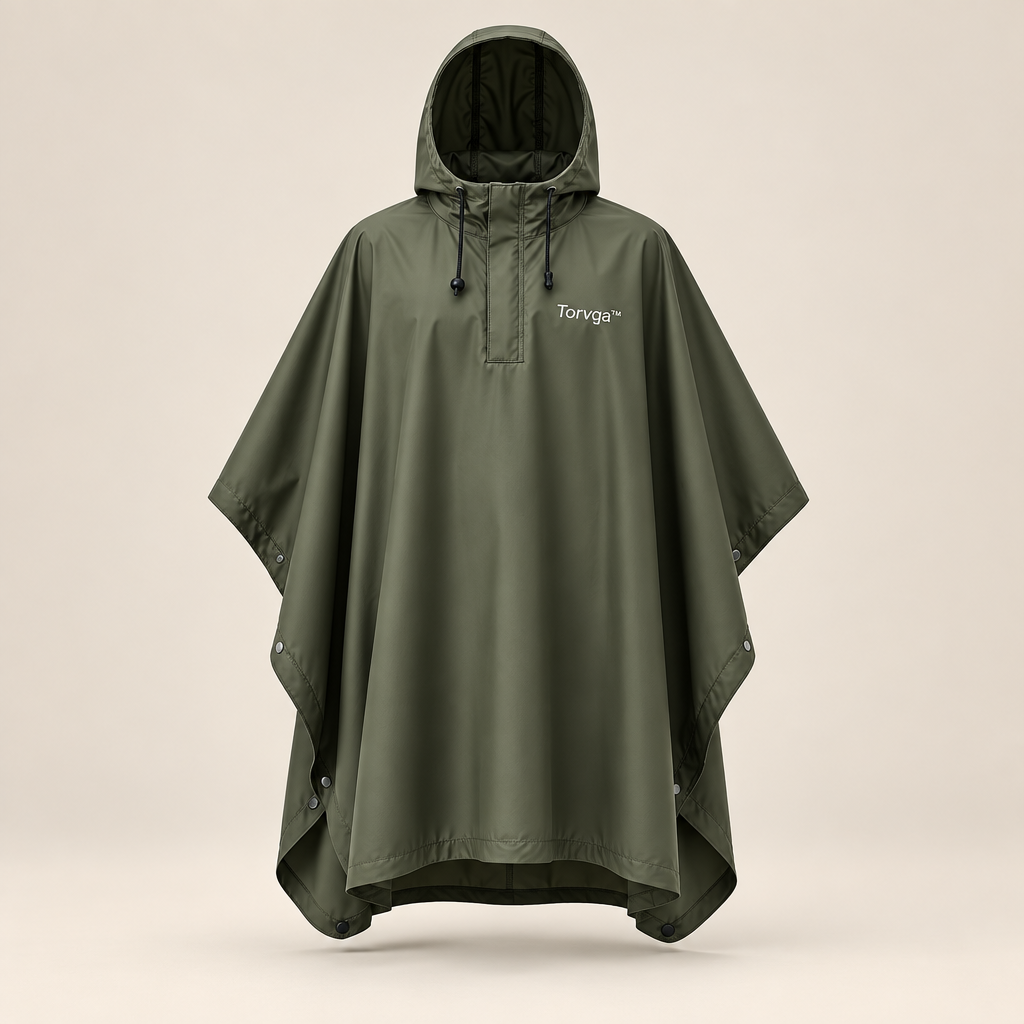 Torvqa™ Extended Windproof Rain Poncho hero product image