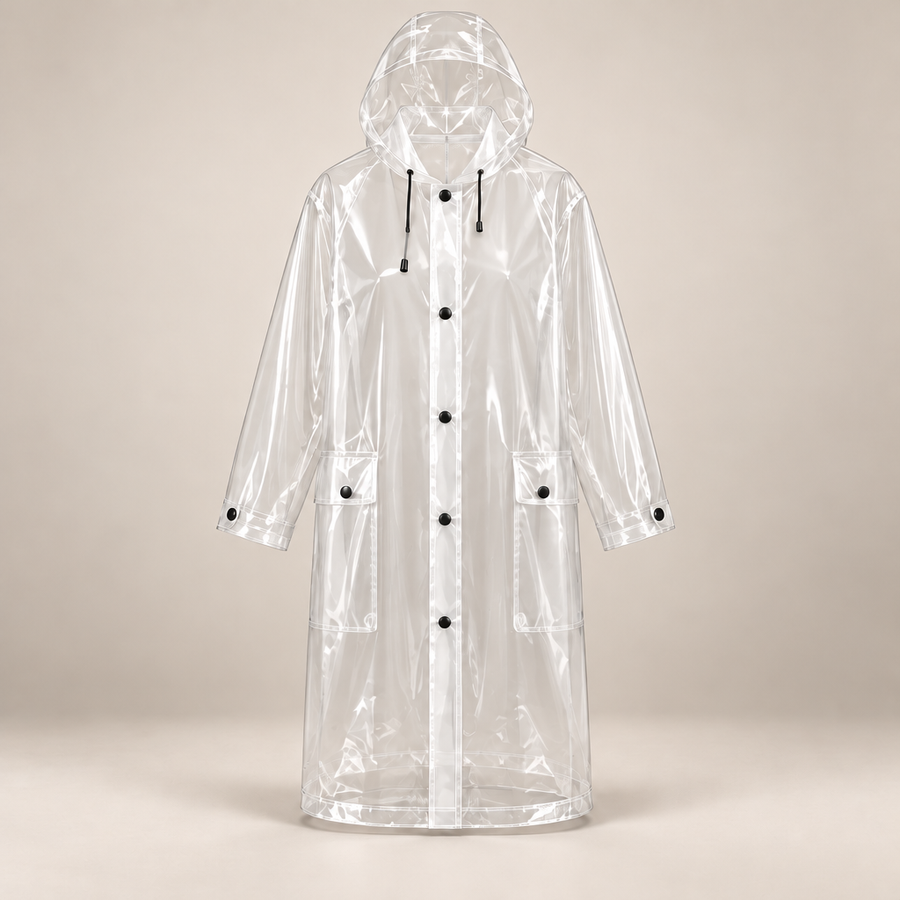 Trovqa™ Clear Waterproof Fashion Raincoat hero product image